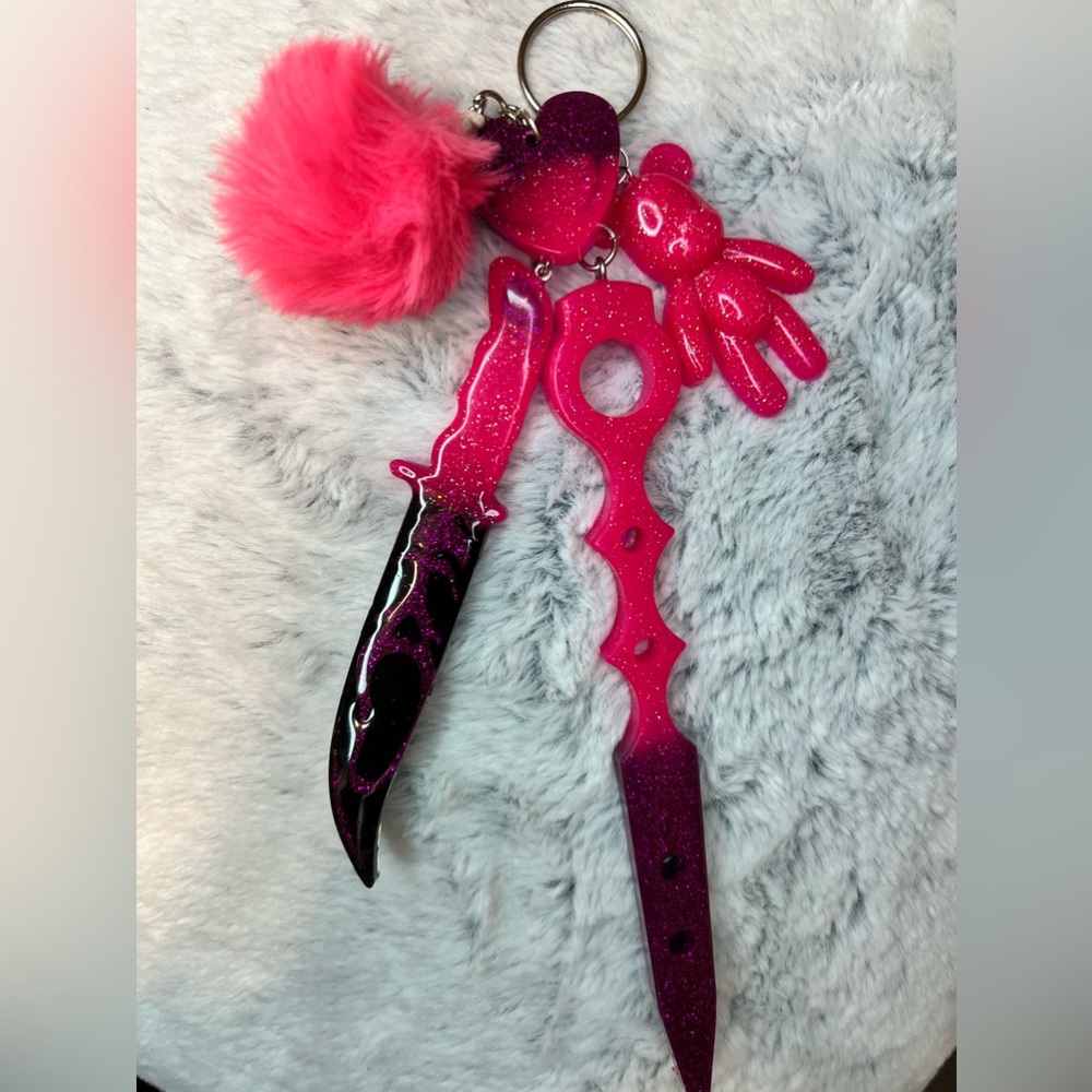 Self-defense keychain